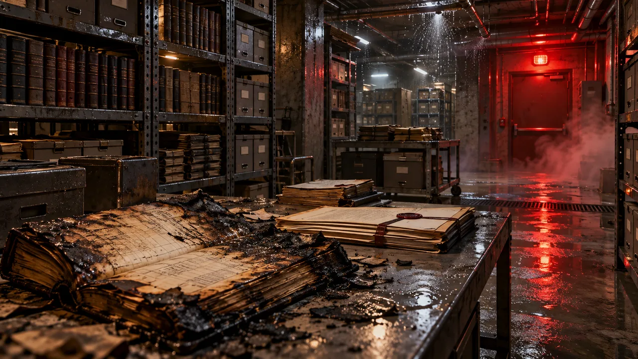 The Charred Ledger